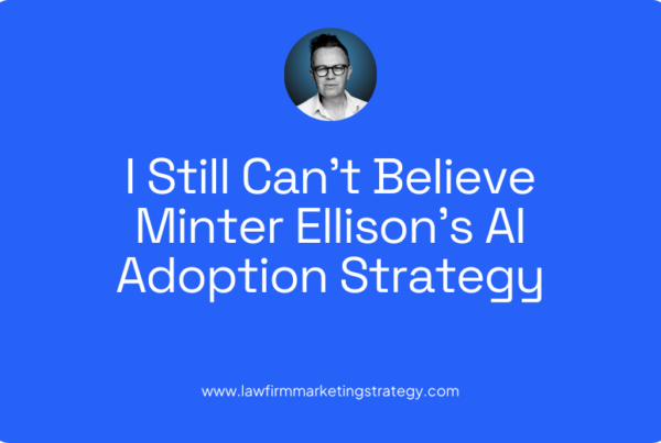I Still Can't Believe Minter Ellison's AI Adoption Strategy